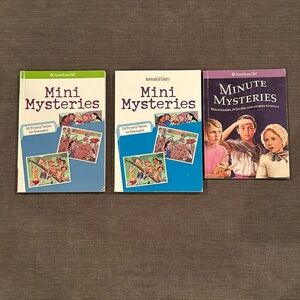 American Girl Mini Mysteries book bundle